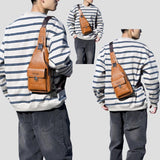 WEIXIER X449 Men Crossbody Chest Bag Outdoor Portable Lightweight Chest Pack