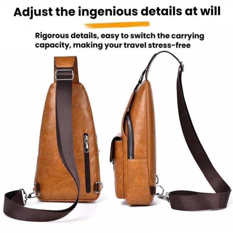 WEIXIER X449 Men Crossbody Chest Bag Outdoor Portable Lightweight Chest Pack