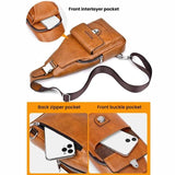 WEIXIER X449 Men Crossbody Chest Bag Outdoor Portable Lightweight Chest Pack