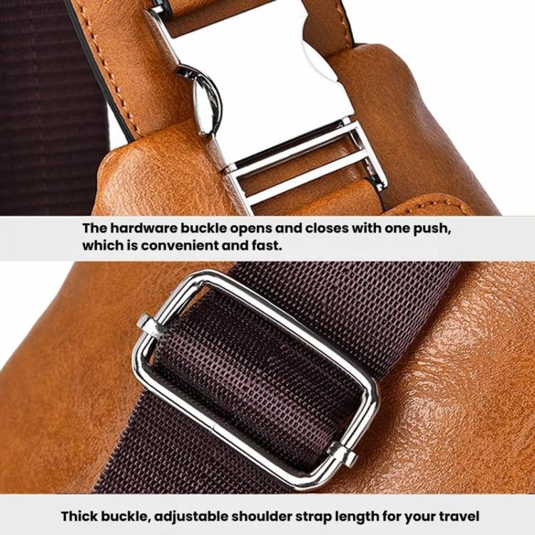 WEIXIER X449 Men Crossbody Chest Bag Outdoor Portable Lightweight Chest Pack