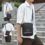 WEIXIER D838 Men Crossbody Shoulder Bag Waterproof Portable Small Crossbody Bag