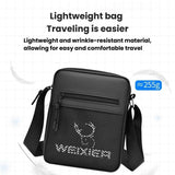 WEIXIER D838 Men Crossbody Shoulder Bag Waterproof Portable Small Crossbody Bag