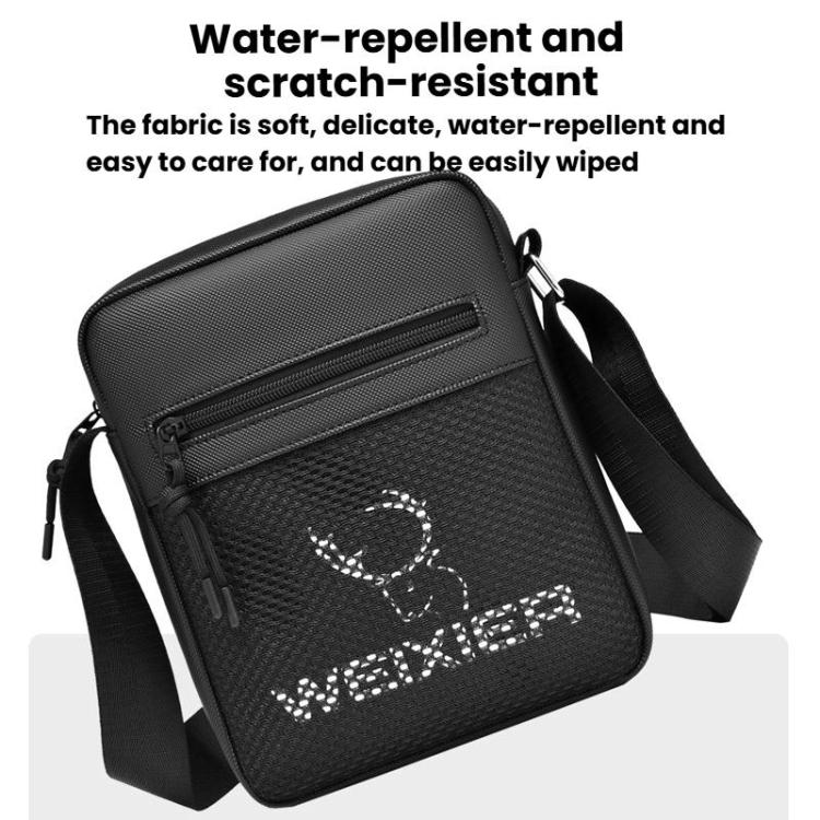WEIXIER D838 Men Crossbody Shoulder Bag Waterproof Portable Small Crossbody Bag
