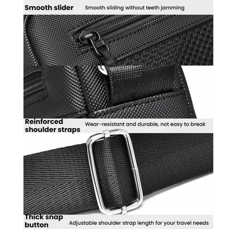 WEIXIER D839 Men Crossbody Shoulder Bag Portable Large-Capacity Bag