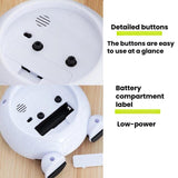 Bo Sheng GH217 Ball Shape Alarm Clock Kids Bedside Silent Scanning Clock