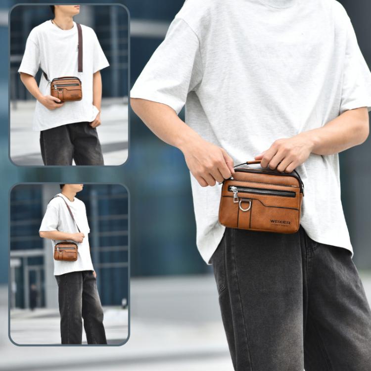 WEIXIER D893 Men Multi-Functional Crossbody Bag Commuter Shoulder Backpack
