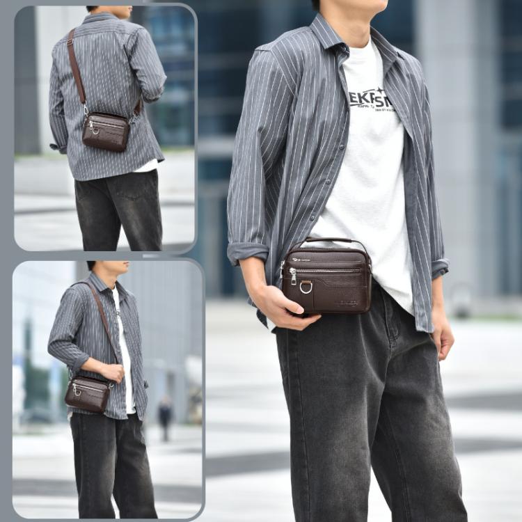 WEIXIER D894 Men Multi-Functional Waterproof Crossbody Bag Minimalist Portable Shoulder Bag