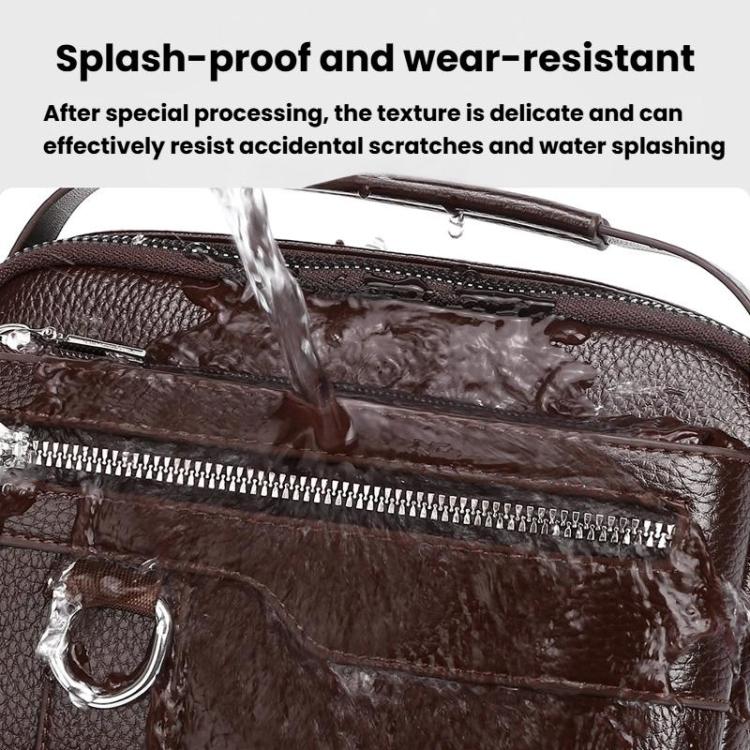 WEIXIER D894 Men Multi-Functional Waterproof Crossbody Bag Minimalist Portable Shoulder Bag