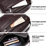 WEIXIER D894 Men Multi-Functional Waterproof Crossbody Bag Minimalist Portable Shoulder Bag
