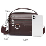 WEIXIER D894 Men Multi-Functional Waterproof Crossbody Bag Minimalist Portable Shoulder Bag