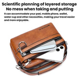 WEIXIER D891 Multi-Functional Waterproof Men Crossbody Bag Minimalist Portable Shoulder Bag