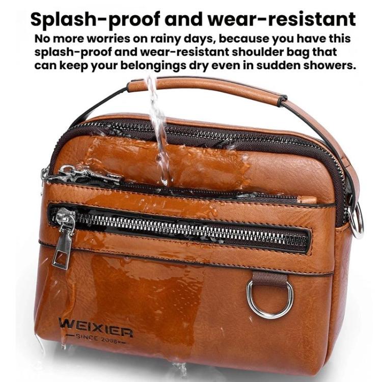 WEIXIER D891 Multi-Functional Waterproof Men Crossbody Bag Minimalist Portable Shoulder Bag