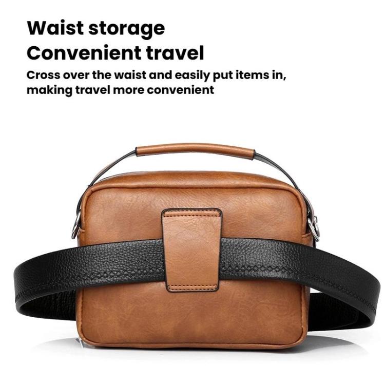 WEIXIER D891 Multi-Functional Waterproof Men Crossbody Bag Minimalist Portable Shoulder Bag