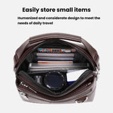 WEIXIER D892 Men Multi-Functional Waterproof Crossbody Bag Wear-Resistant Portable Shoulder Bag