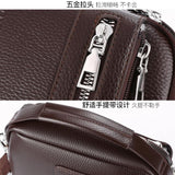 WEIXIER D892 Men Multi-Functional Waterproof Crossbody Bag Wear-Resistant Portable Shoulder Bag