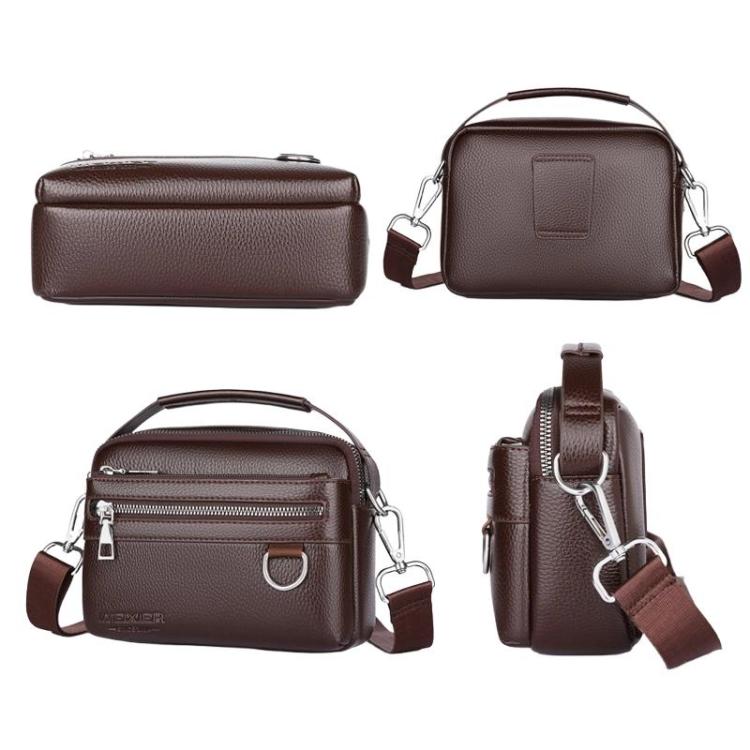 WEIXIER D892 Men Multi-Functional Waterproof Crossbody Bag Wear-Resistant Portable Shoulder Bag