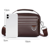 WEIXIER D892 Men Multi-Functional Waterproof Crossbody Bag Wear-Resistant Portable Shoulder Bag