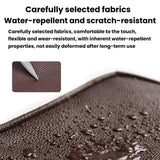 WEIXIER D827 Men PU Leather Crossbody Bag Waterproof Lychee-Grain Shoulder Bag