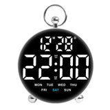 LED Multi-Function Digital Clock Student Desktop Digital Timepiece Plug-in Alarm Clock
