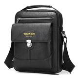WEIXIER D835 Men Business Commuting Crossbody Bag Versatile Large-Capacity Waterproof Shoulder Bag