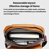 WEIXIER D835 Men Business Commuting Crossbody Bag Versatile Large-Capacity Waterproof Shoulder Bag