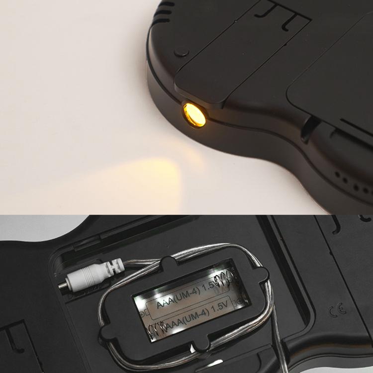 Living Room Digital Wall Clock LED Electronic Clock With Light Multi-Function Remote Control Alarm Clock