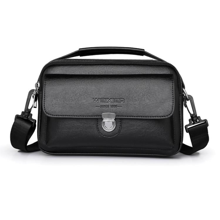 WEIXIER D825 Men Commuting Portable Crossbody Bag Horizontal Waterproof Fanny Pack