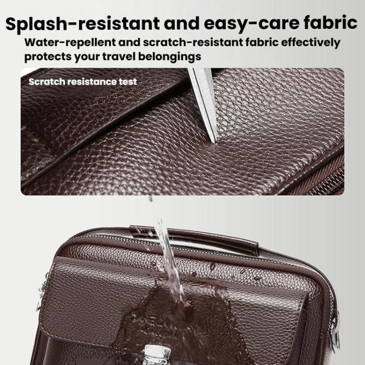 WEIXIER D825 Men Commuting Portable Crossbody Bag Horizontal Waterproof Fanny Pack