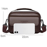 WEIXIER D825 Men Commuting Portable Crossbody Bag Horizontal Waterproof Fanny Pack
