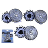 3pcs /Pack HQ9 Replacement Blades & Cutter for Philips Shaver HQ81XX / HQ82XX/HQ91XX /AT/PT9XX Series