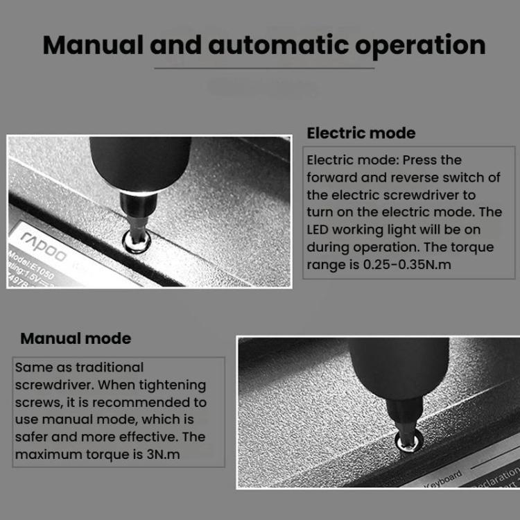 22pcs Electric Screwdriver Set For Phones Computers Glasses, CREATIONSPACE CS0101C