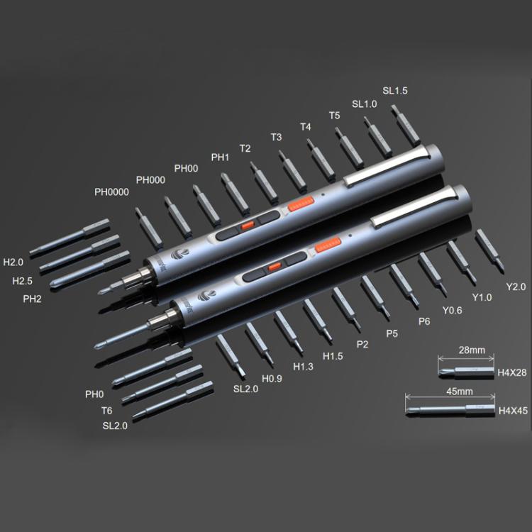 29pcs High-Torque Electric Screwdriver Set For Mobile Phone Repair, CREATIONSPACE CS0801A