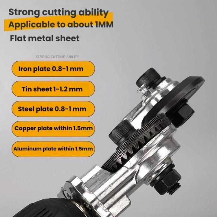 Sheet Metal Cutter Electric Drill Iron Shear Conversion Shears, Universal, For Lithium Drill
