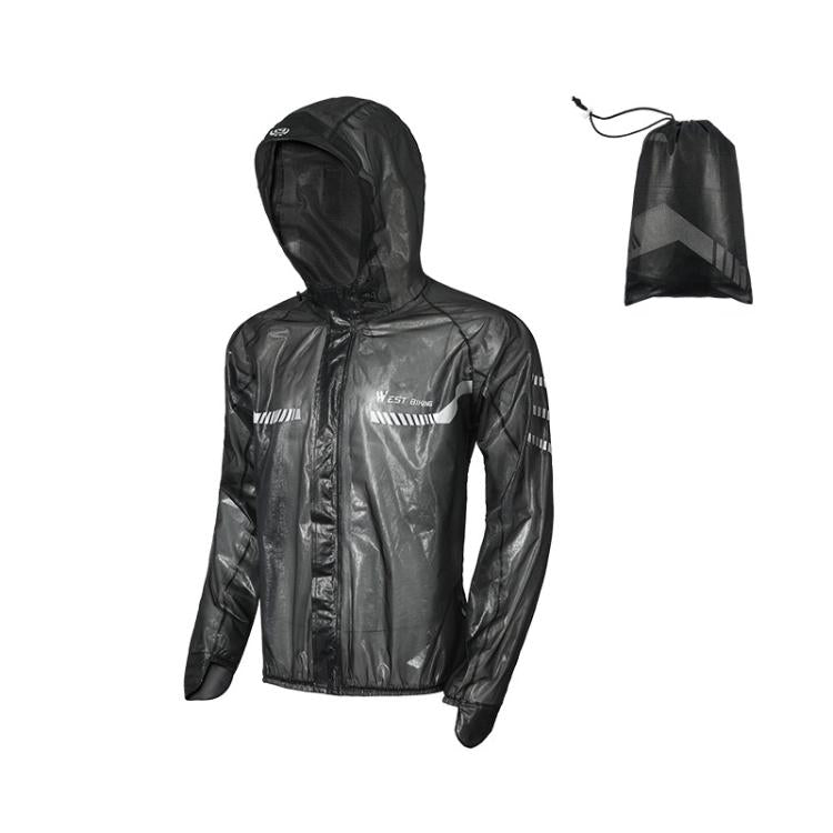 WEST BIKING Reflective Outdoor Waterproof Lightweight Cycling Raincoat, S, M, L, XL, XXL, XXXL, XXXXL