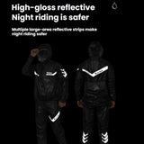 WEST BIKING Reflective Outdoor Waterproof Lightweight Cycling Raincoat, S, M, L, XL, XXL, XXXL, XXXXL