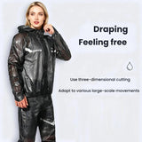 WEST BIKING Reflective Outdoor Waterproof Lightweight Cycling Raincoat, S, M, L, XL, XXL, XXXL, XXXXL
