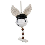 Halloween Decorations Horror Devil Wind Chime Home Party Hanging Decoration, Bullhead, Wings
