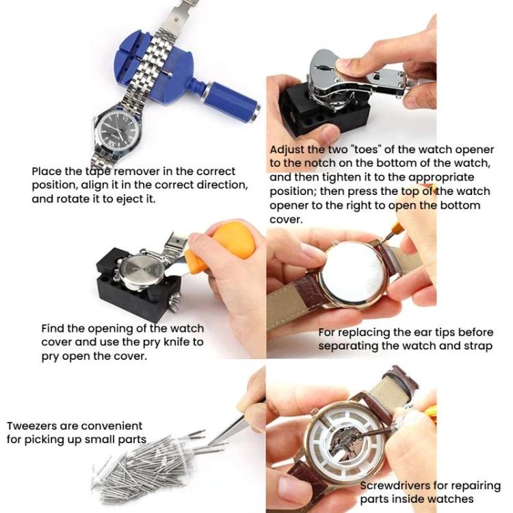 146 In 1 Watch Repair Tool Set Watch Disassembly Tools, TZ-023