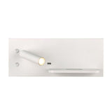 Simple Bedroom Bedside LED Wall Lamp Hotel Room USB Reading Light, Right
