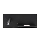 Simple Bedroom Bedside LED Wall Lamp Hotel Room USB Reading Light, Right