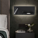 Simple Bedroom Bedside LED Wall Lamp Hotel Room USB Reading Light, Right