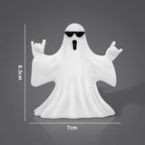 Ghost Desktop Ornament Halloween Decoration Prop, Little Ghost, Ghost Sunglasses, Pumpkin Ghost, Finger