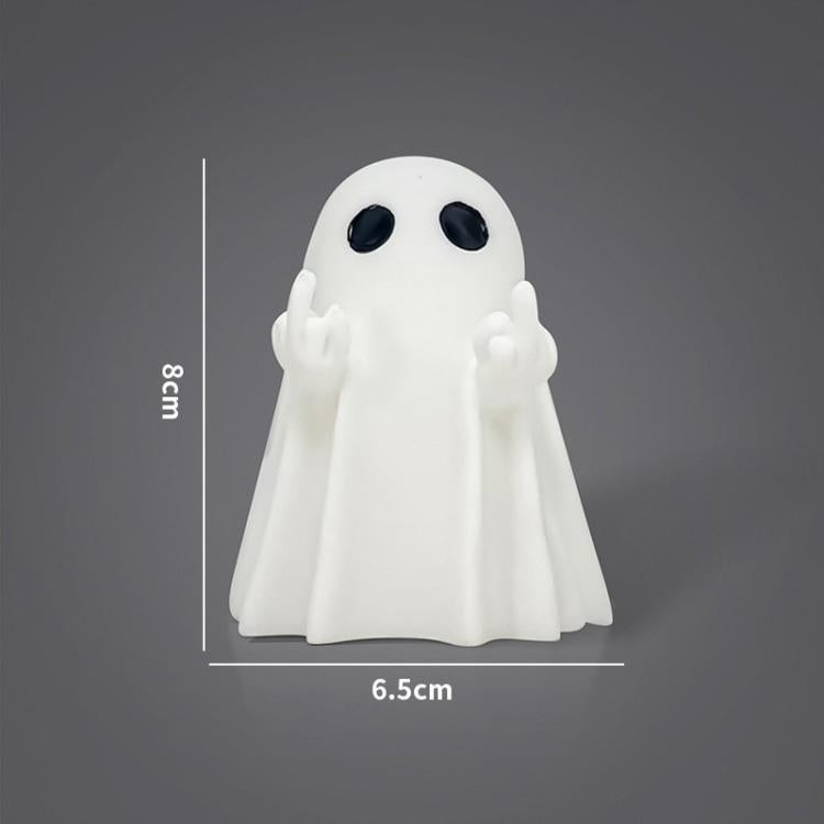 Ghost Desktop Ornament Halloween Decoration Prop, Little Ghost, Ghost Sunglasses, Pumpkin Ghost, Finger