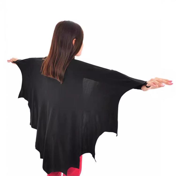 Halloween Bat-Shaped Cape Kids Cosplay Cape With Eye Mask, 110cm, 120cm, 130cm