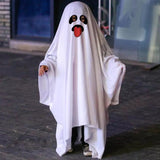 Halloween Horror Cosplay White Ghost Masquerade Cape, S, M, L