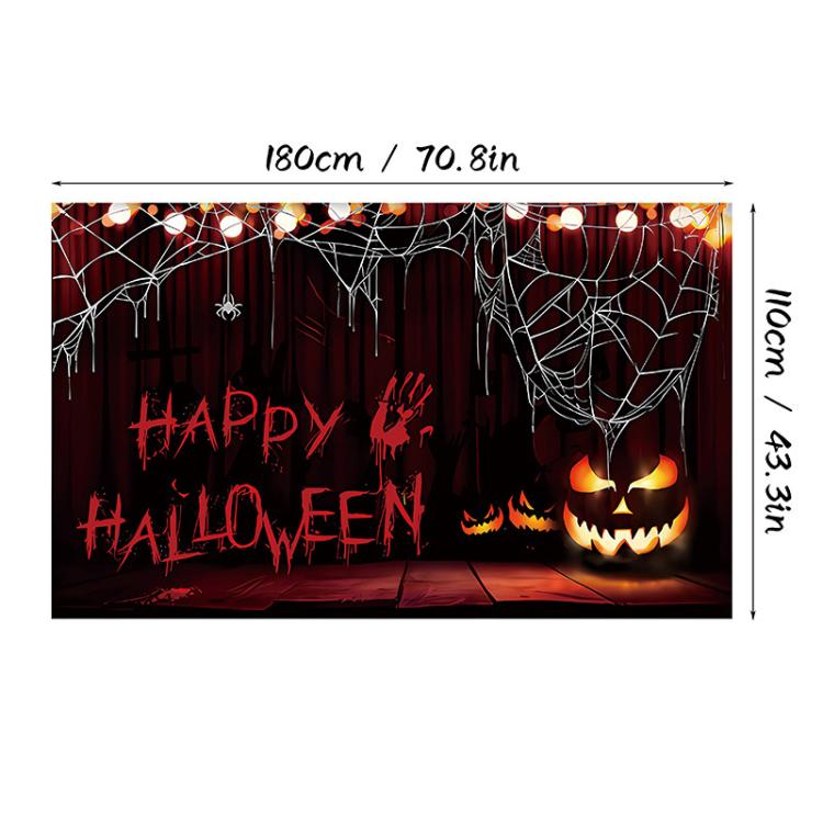 Halloween Background Banner Atmosphere-Enhancing Decorative Backdrop, 9, 12, 19, 25, 31, 36