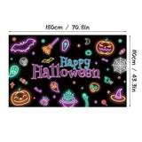 Halloween Background Banner Atmosphere-Enhancing Decorative Backdrop, 9, 12, 19, 25, 31, 36
