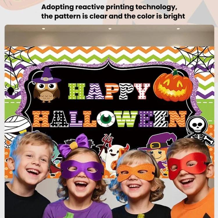 Halloween Background Banner Atmosphere-Enhancing Decorative Backdrop, 9, 12, 19, 25, 31, 36