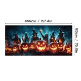 Halloween Garage Backdrop Decorative Garage Atmosphere Wall Fabric, 2, 3, 4, 5, 6, 10