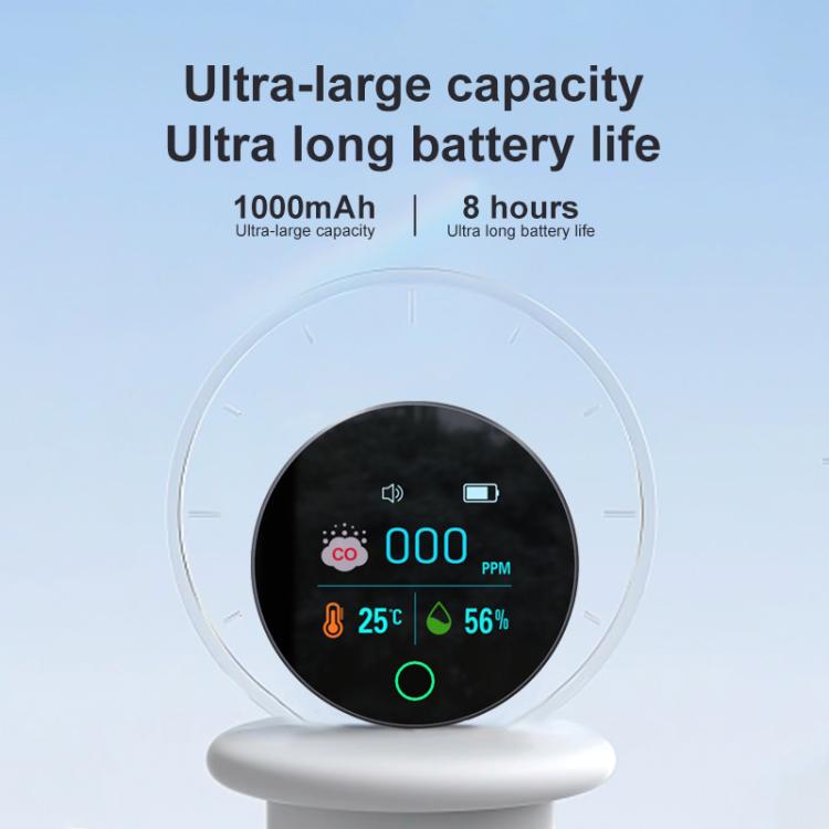 K5S Portable Digital Carbon Monoxide Detector Temperature And Humidity Detector, K5S